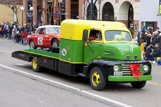 Classic Ford Car Transporter